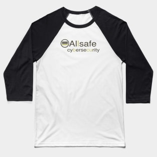 Allsafe Cybersecurity - Mr. Robot. Baseball T-Shirt